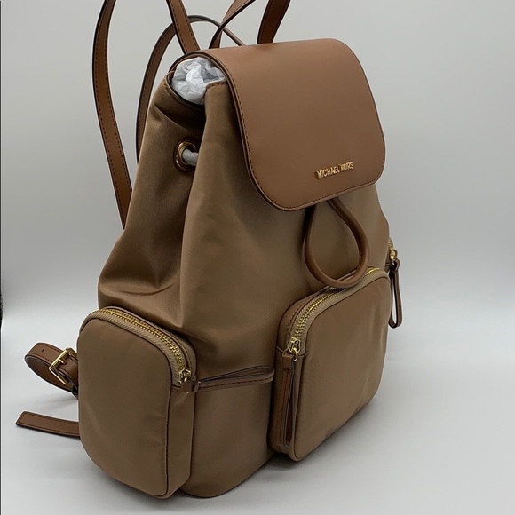 Michael Kors LARGE CARGO BACKPACK DARK KHAKI - Picture 8 of 8